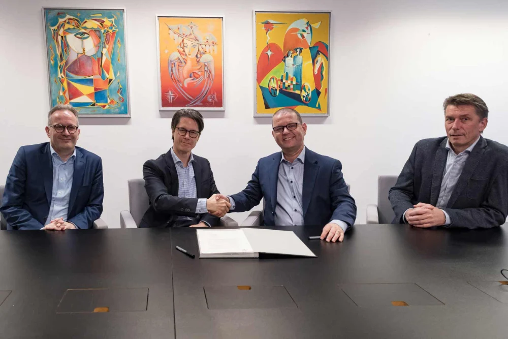 COA en Start People Hand schudden COA en Start People